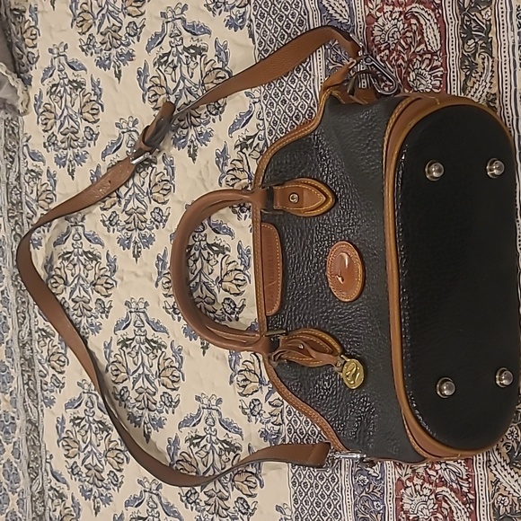 Dooney & Bourke Handbags - Vintage Rare Dooney & Bourke All-Weather Leather Norfolk Purse